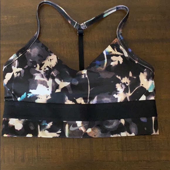 Nike Women's Indy Floral Light Support Sports Bra - Picture 2 of 4